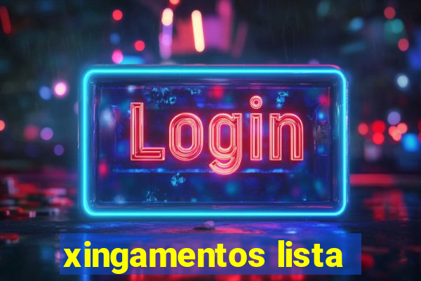 xingamentos lista